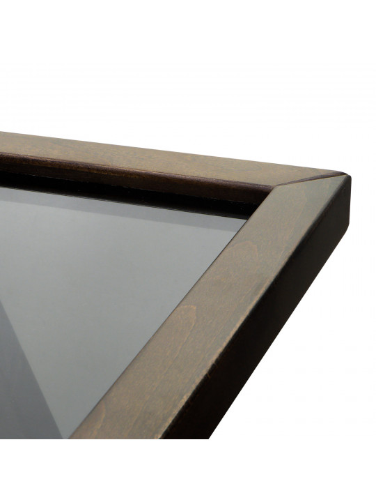 Սուրճի սեղան HOBEL MIA GLASS DARK CHOCOLATE (2) 
