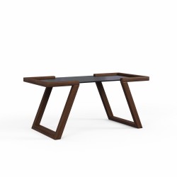 Журнальный стол HOBEL MIA GLASS OAK PIGMENT (2) 