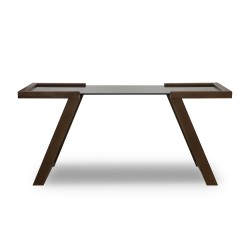 Журнальный стол HOBEL MIA GLASS OAK PIGMENT (2) 
