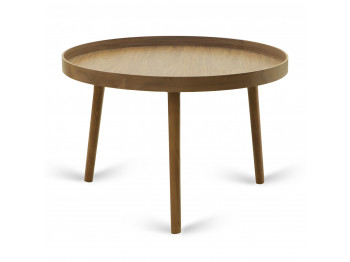 Կողասեղան KOOPMAN ROUND SET 1PCS M WALNUT (HX9200310)