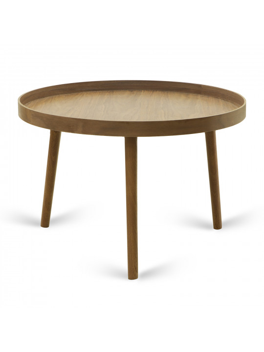 Կողասեղան KOOPMAN ROUND SET 1PCS M WALNUT (HX9200310)