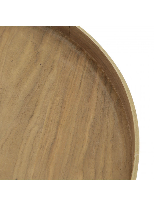 Կողասեղան KOOPMAN ROUND SET 1PCS M WALNUT (HX9200310)