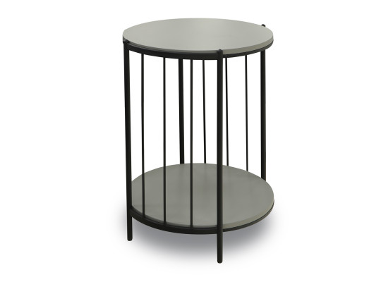 Սուրճի սեղան HOBEL SUNNY METAL BLACK/ GREY 5502Y (1) 