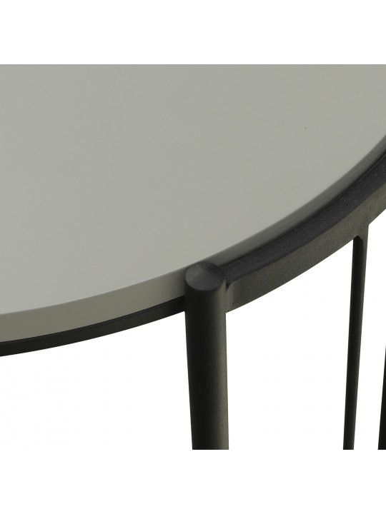 Coffee table HOBEL SUNNY METAL BLACK/ GREY 5502Y (1) 