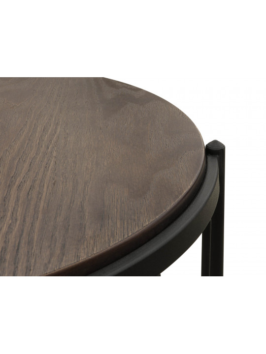 Coffee table HOBEL SUNNY METAL BLACK/BROWN PIGMENT (1) 