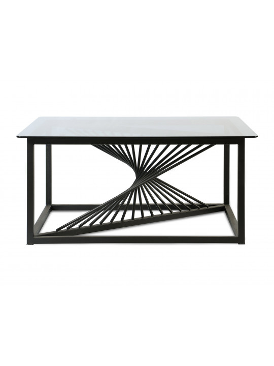Սուրճի սեղան HOBEL WMX-CT-27 METAL BLACK/GLASS FM (1) 