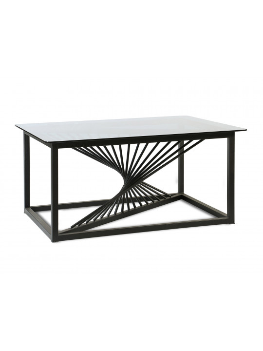 Սուրճի սեղան HOBEL WMX-CT-27 METAL BLACK/GLASS FM (1) 