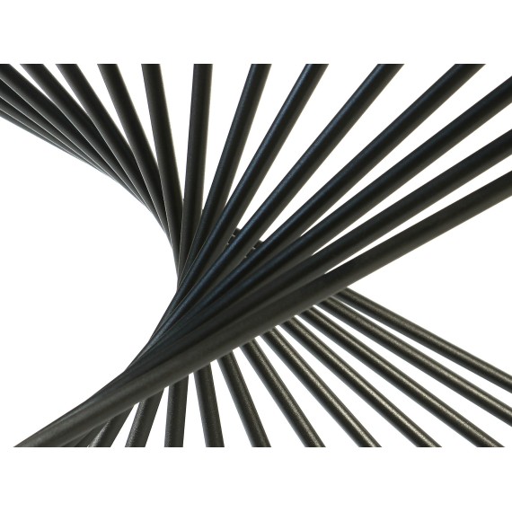 Սուրճի սեղան HOBEL WMX-CT-27 METAL BLACK/GLASS FM (1) 
