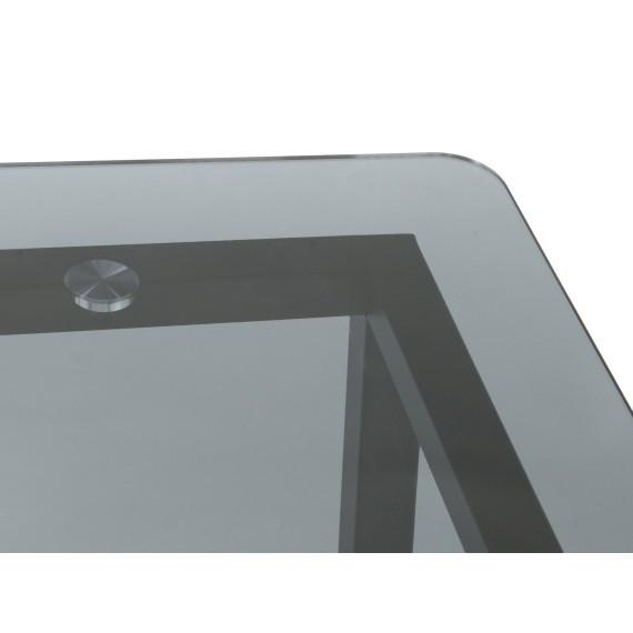 Սուրճի սեղան HOBEL WMX-CT-27 METAL BLACK/GLASS FM (1) 