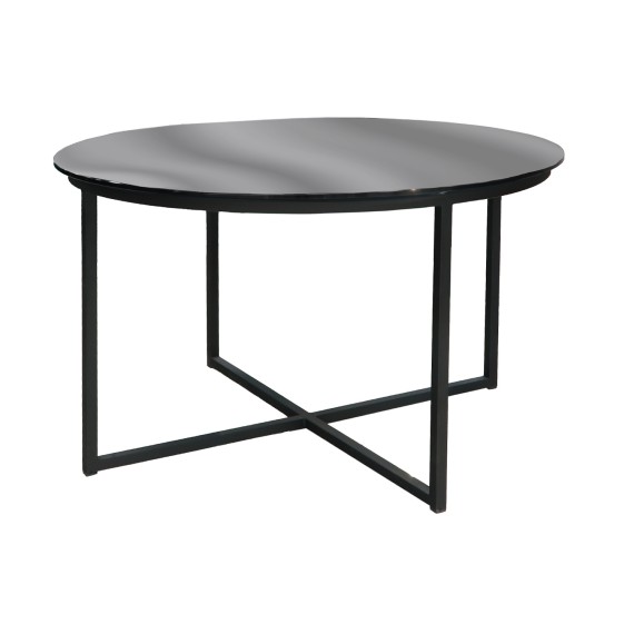 Սուրճի սեղան HOBEL WMX-CT-47 BLACK METAL/BLACK GLASS FM (3) 