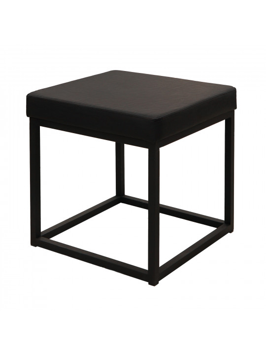 Coffee table HOBEL WMX-CT-48 BLACK METAL/BLACK GLASS FM (3) 