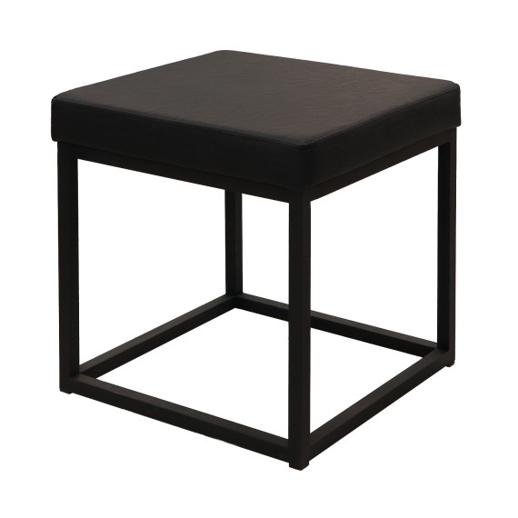 Журнальный стол HOBEL WMX-CT-48 BLACK METAL/BLACK GLASS FM (3) 