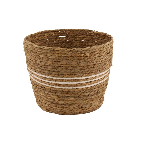 Դեկորատիվ առարկաներ KOOPMAN BASKET SET CATTAIL LEAF ROUND (KR2002610 M)