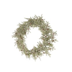N/y decorate objects KOOPMAN WREATH 45CM 105 TIPS FROSED (317992040)