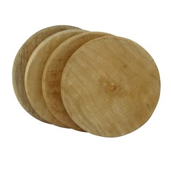 Layers KOOPMAN A55500460 COASTERS 10CM NATURAL (602075)