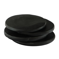 Layers KOOPMAN A55500480 COASTERS 10CM DARK FINISH (605595)
