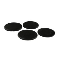 Подставки KOOPMAN A55500480 COASTERS 10CM DARK FINISH (605595)