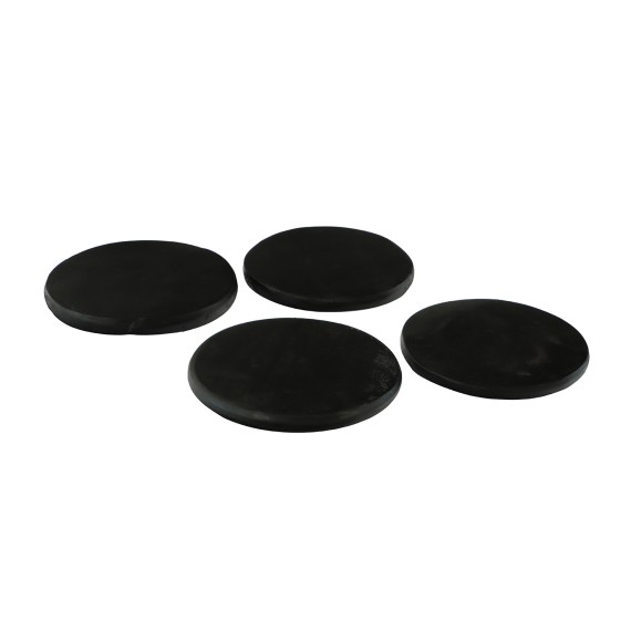 Подставки KOOPMAN A55500480 COASTERS 10CM DARK FINISH (605595)