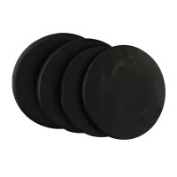 Подставки KOOPMAN A55500480 COASTERS 10CM DARK FINISH (605595)