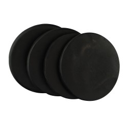 Layers KOOPMAN A55500480 COASTERS 10CM DARK FINISH (605595)