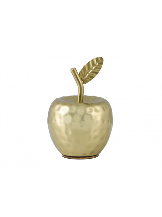 Decorate objects KOOPMAN APPLE AND PEAR 17X9CM GOLD A68100570