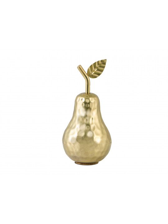 Decorate objects KOOPMAN APPLE AND PEAR 17X9CM GOLD A68100570