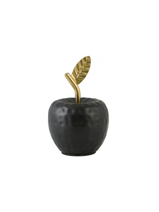 Decorate objects KOOPMAN APPLE AND PEAR BLACK/GOLD ALUM A68100320