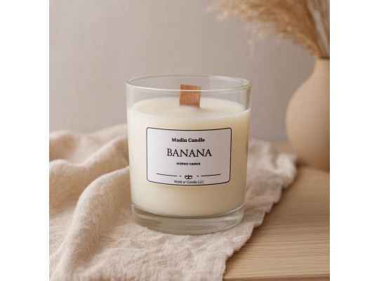 Candle WOC AROMA BANANA 