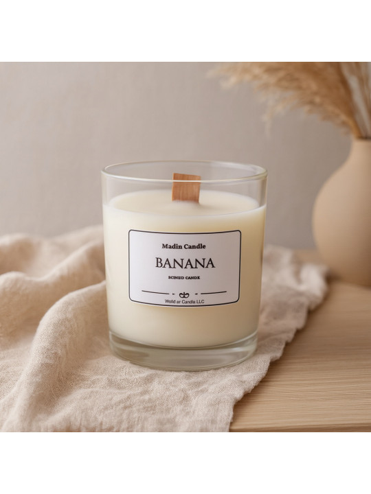 Մոմ WOC AROMA BANANA 