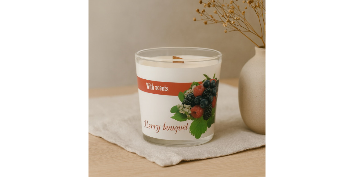 Մոմ WOC AROMA BERRY BOUQUET 