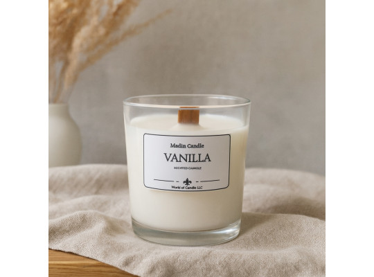 Candle WOC AROMA VANILLE 