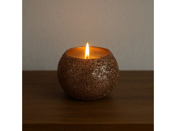 Մոմակալ KOOPMAN BEADED VOTIVE 8X6CM COPPER (135832) (A68121220)