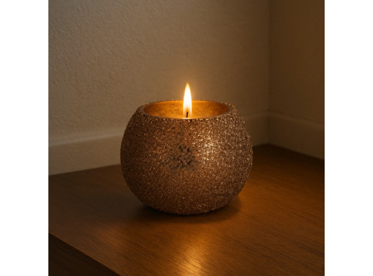 Մոմակալ KOOPMAN BEADED VOTIVE COPPER (134545) (A68121320)