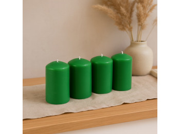 Свеча WOC BIG GREEN 4 PCS 