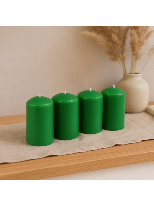 Свеча WOC BIG GREEN 4 PCS 