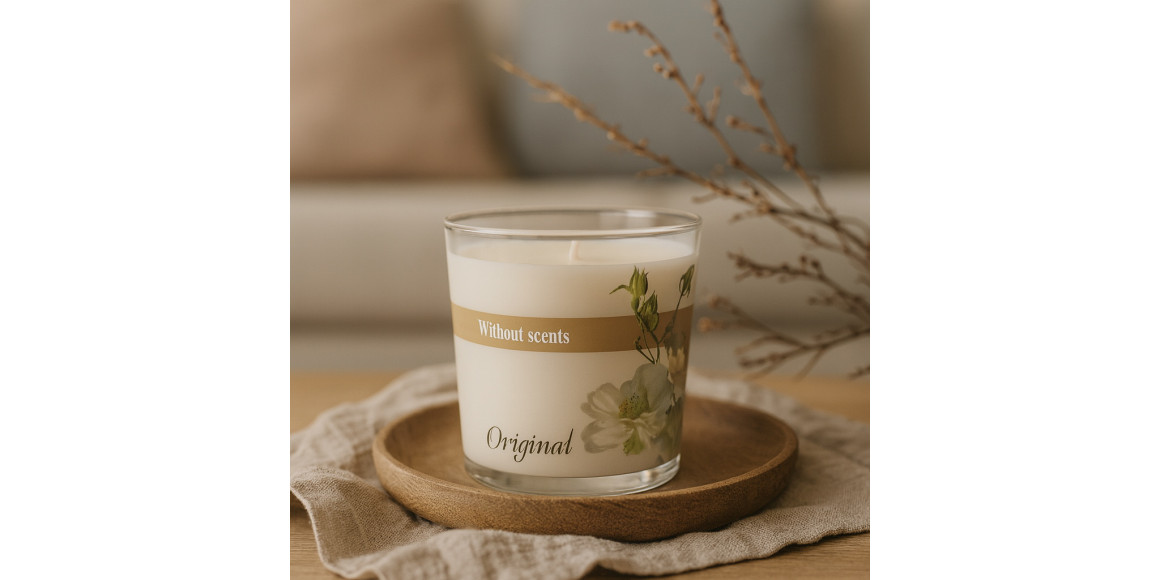 Candle WOC BIG WHITE CUP 