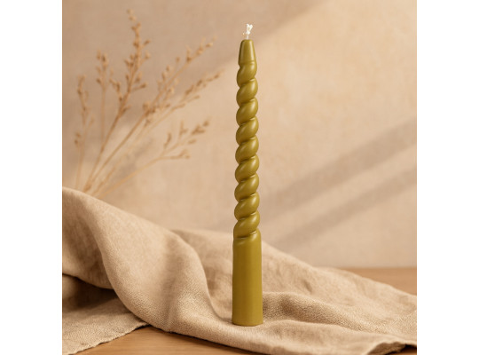 Candle KOOPMAN CANDLE 17CM TWISTES SET OF 10 (S37700090)