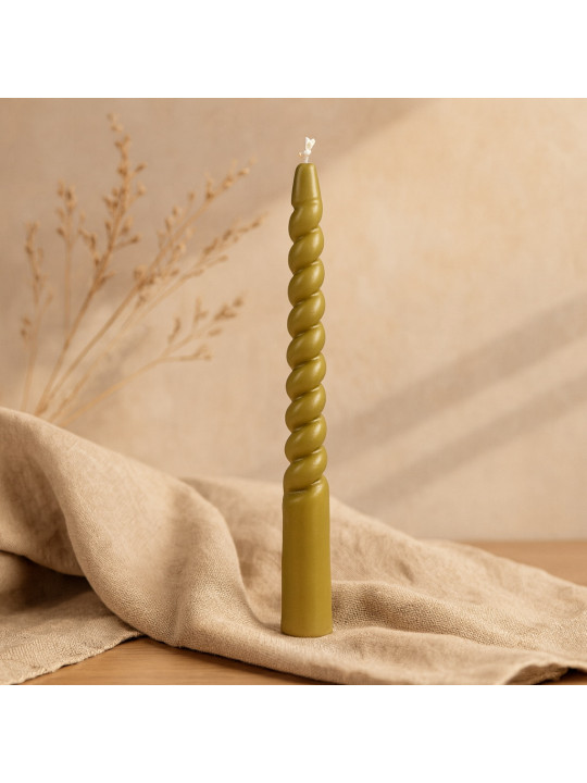 Свеча KOOPMAN CANDLE 17CM TWISTES SET OF 10 (S37700090)