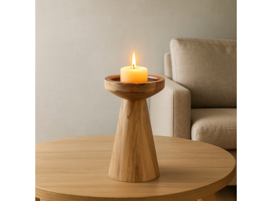 Candlestick KOOPMAN CANDLE HOLDER 10X13CM (A98025110)