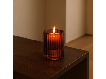 Մոմակալ KOOPMAN CANDLE HOLDER GLASS 5X8CM 2ASS (151252) (AC7100260)