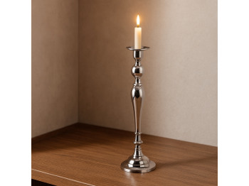 Подсвечник KOOPMAN CANDLE HOLDER SILVER 48CM 4ASS (A04426750)