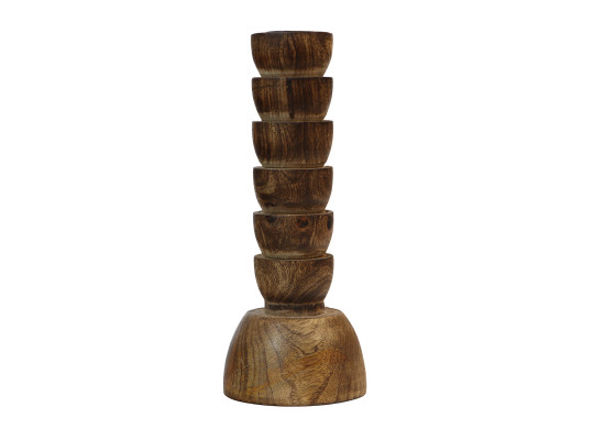 Մոմակալ KOOPMAN CANDLE HOLDER WOOD 205MM (F1) (075466) (A69000080)
