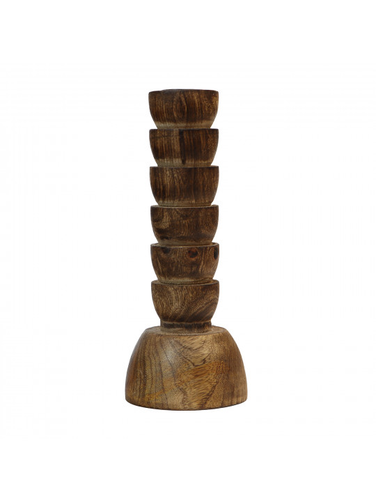 Մոմակալ KOOPMAN CANDLE HOLDER WOOD 205MM (F1) (075466) (A69000080)