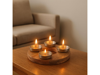 Candlestick KOOPMAN CANDLE HOLDER WREATH 27CM (F7) (134200) (A76000110)