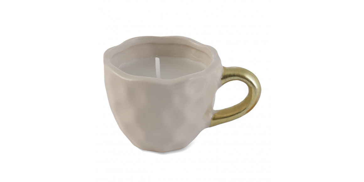 N/y decorate objects KOOPMAN CANDLE IN CUP 8X6X5CM 4ASS (057820) (APF648330)