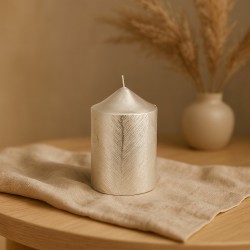 Свеча KOOPMAN CANDLE METALLIC 10CM 3ASS (253185) (ACC365610)