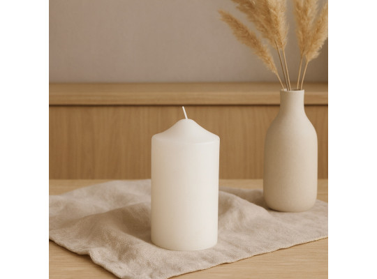 Candle KOOPMAN CANDLE METALLIC 14CM 3ASS (253222) (ACC365620)