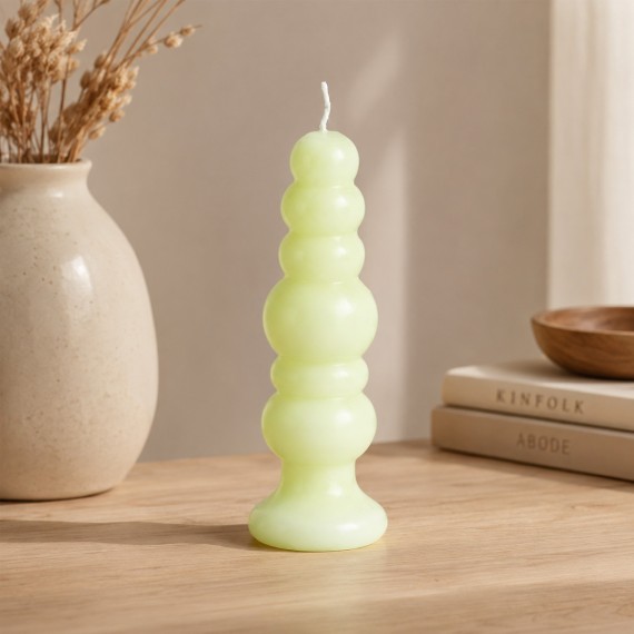 Candle KOOPMAN CANDLE DECRO BALL OFF WHITE (CC5070060)
