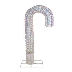 Ամանորյա դեկորատիվ առարկաներ KOOPMAN CANDY CANE 75CM LED RAINBOW (066723) (AMZ112500)