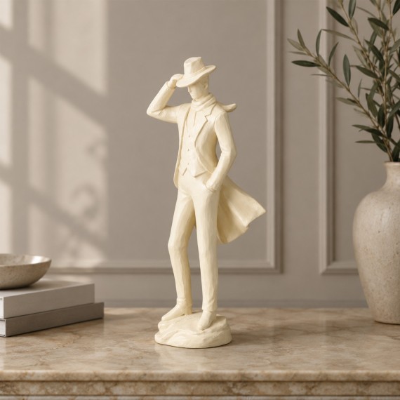 Decorative objects KOOPMAN DECO FIGURE 30CM 2ASS DESIGN (NB1251070)